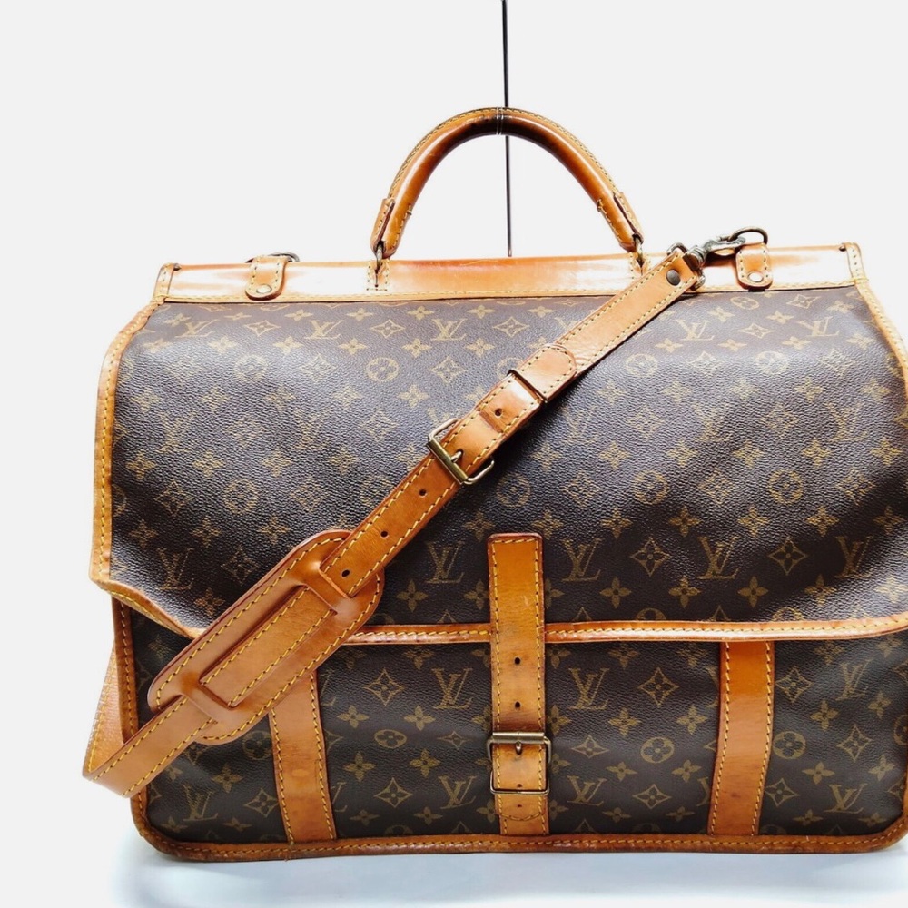 Louis Vuitton Sac Kleber Monogrammed Travel Bag “vintage “